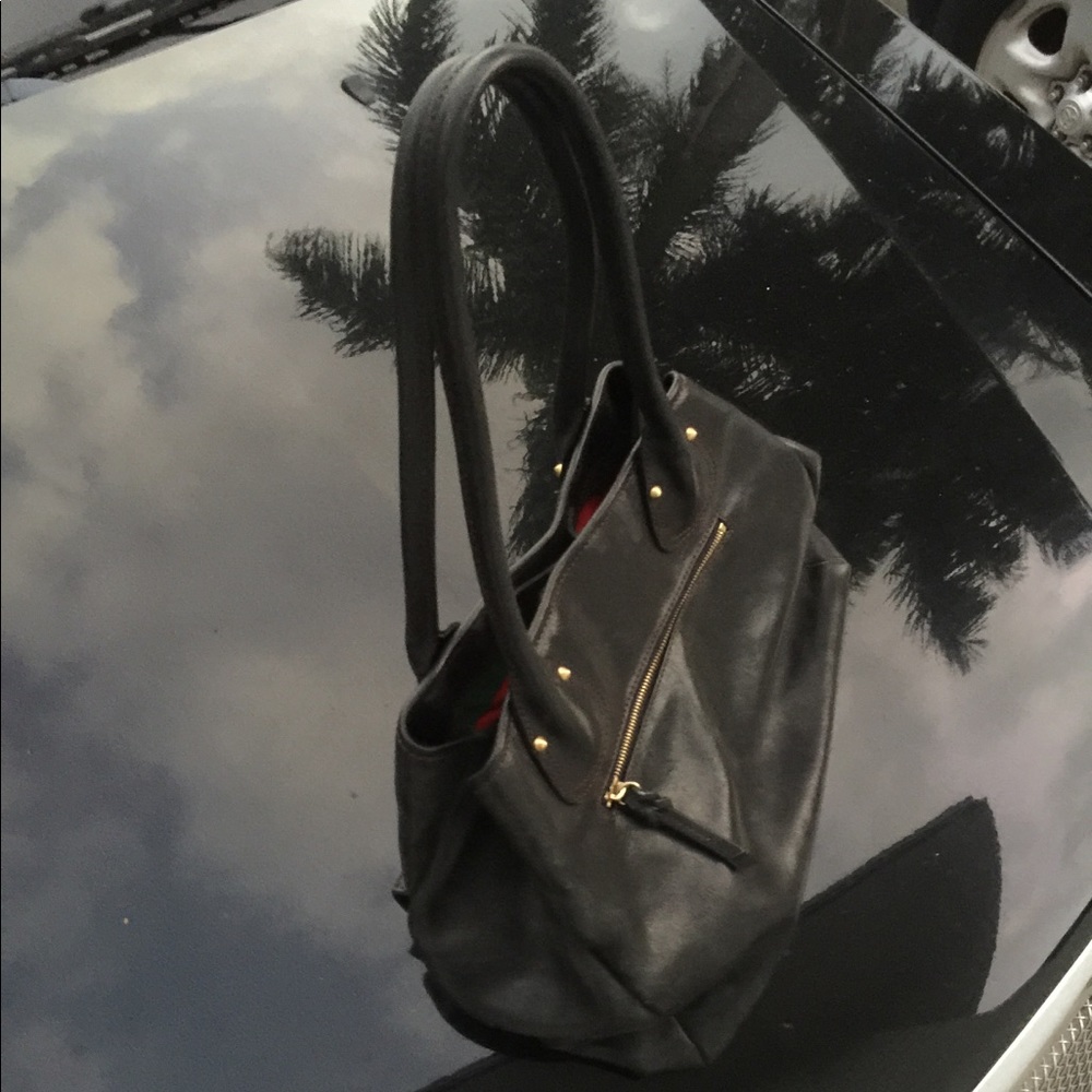 Now 20% OFF BIG BLACK Leather DOONEY w/POCKETS Galore! HP-Thanks 4 Likes.4July23 - Picture 3 of 8